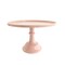 Elegant Blush Baby Pink Melamine Pedestal Cake Stand – BPA-Free, Durable & Perfect for Parties & Events